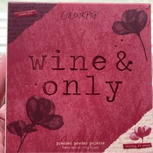 Colourpop Wine & Only Shadow Palette